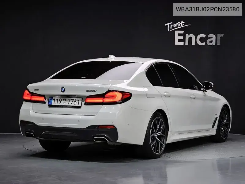 5 Series (G30) 530I xDrive M Sports VIN: WBA31BJ02PCN23580 Lot: 39974004
