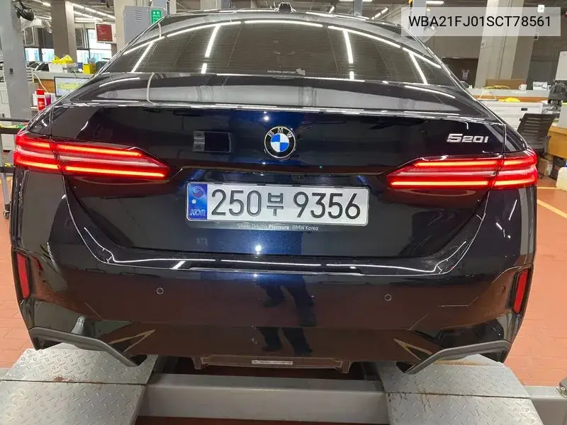 5 Series (G60) 520I M Sports VIN: WBA21FJ01SCT78561 Lot: 39970458