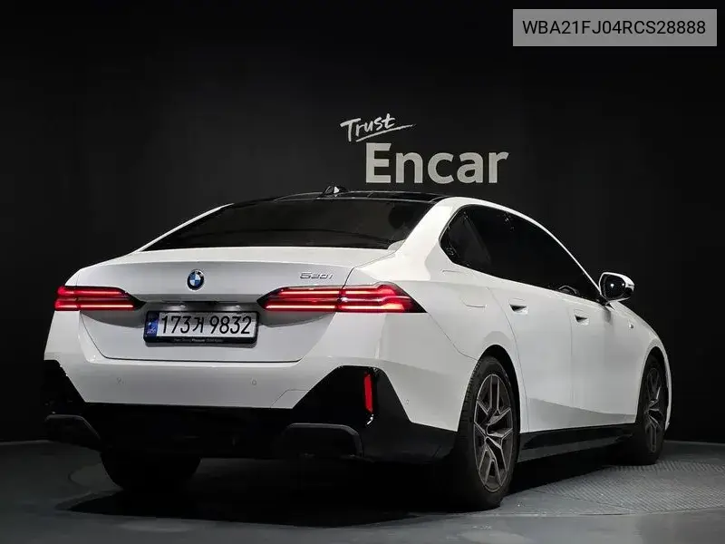 5 Series (G60) 520I M Sports VIN: WBA21FJ04RCS28888 Lot: 40016015