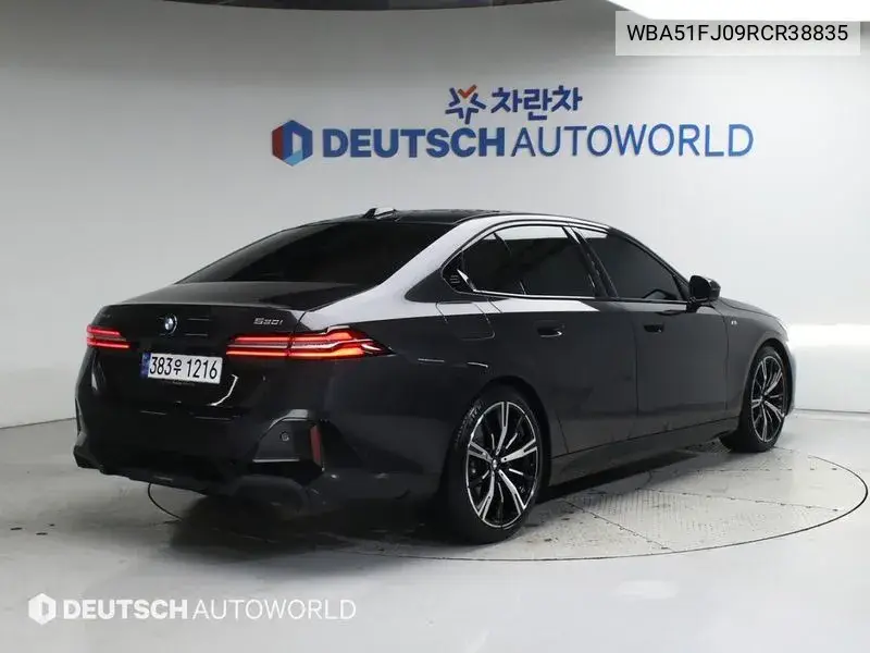5 Series (G60) 530I xDrive M Sports VIN: WBA51FJ09RCR38835 Lot: 40117945