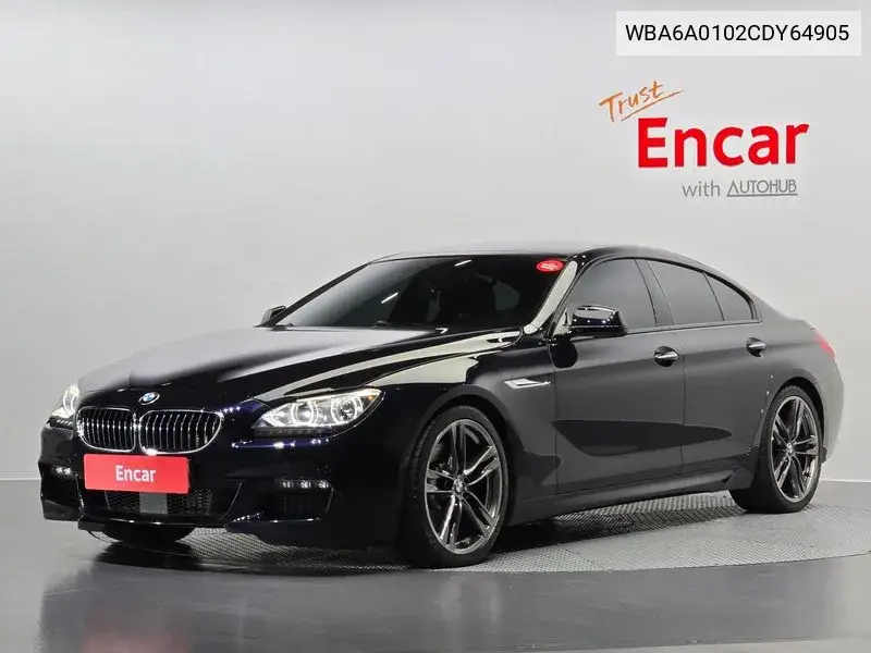 6 Series (F12) 640I Gran Coupe Exclusive VIN: WBA6A0102CDY64905 Lot: 39973579