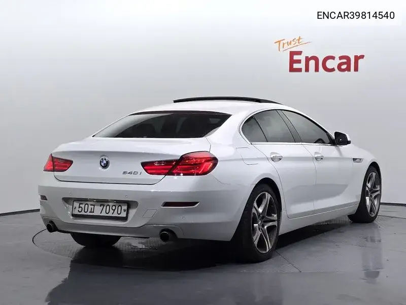 6 Series (F12) 640I Gran Coupe VIN: ENCAR39814540 Lot: 39814540