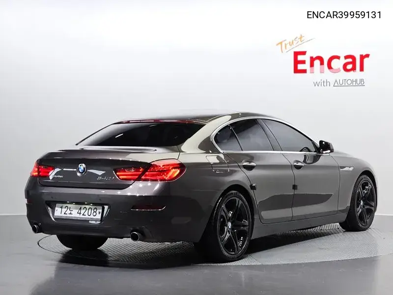 6 Series (F12) 640I Gran Coupe VIN: ENCAR39959131 Lot: 39959131