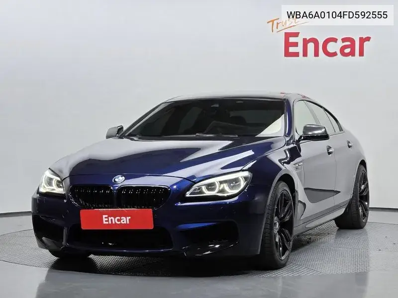 6 Series (F12) 640I Gran Coupe VIN: WBA6A0104FD592555 Lot: 39558440
