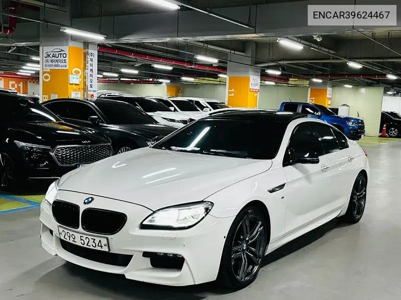 6 Series (F12) 640D xDrive M Sports Gran Coupe VIN: ENCAR39624467 Lot: 39624467