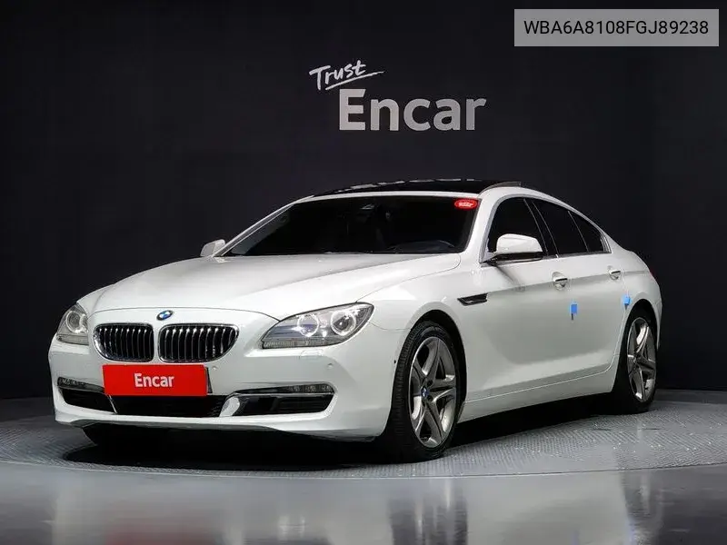 6 Series (F12) 640D xDrive Gran Coupe VIN: WBA6A8108FGJ89238 Lot: 39944562