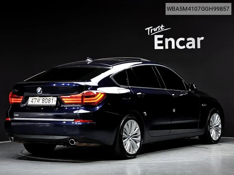 5 Series Gt (F07)Gt xDrive VIN: WBA5M4107GGH99857 Lot: 38129143