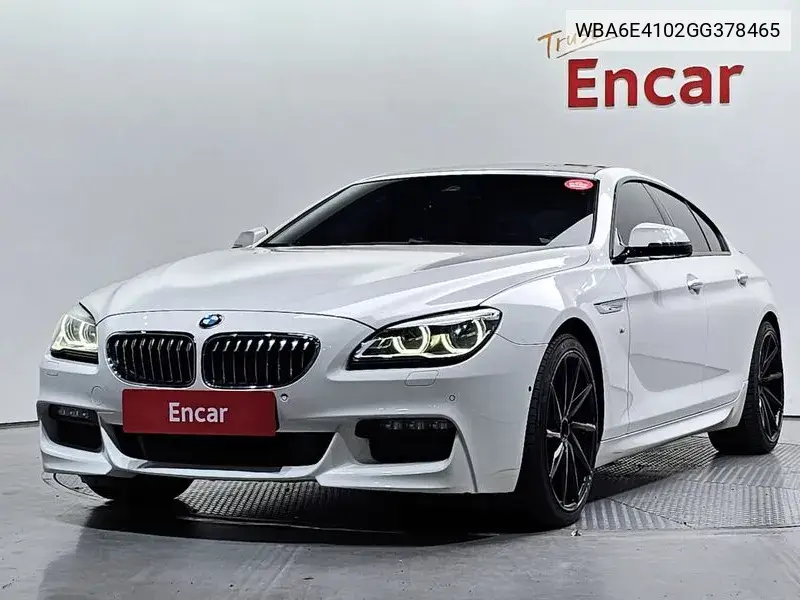 6 Series (F12) 640D xDrive M Sports Gran Coupe VIN: WBA6E4102GG378465 Lot: 39558358