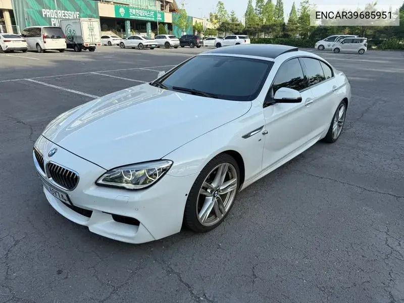 6 Series (F12) 640D xDrive M Sports Gran Coupe VIN: ENCAR39685951 Lot: 39685951