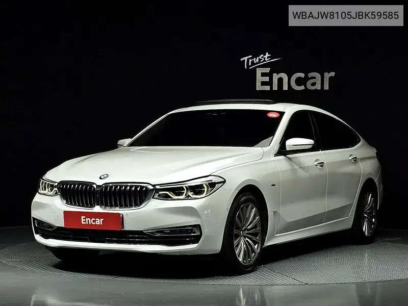 6 Series Gt (G32) 630D xDrive Luxury VIN: WBAJW8105JBK59585 Lot: 39637094
