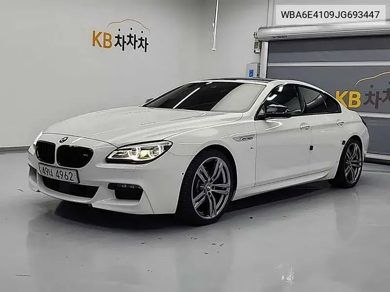 6 Series (F12) 640D xDrive M Sports Limited Gran Coupe VIN: WBA6E4109JG693447 Lot: 39633228