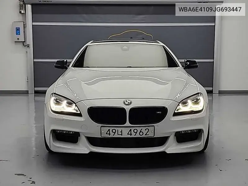 6 Series (F12) 640D xDrive M Sports Limited Gran Coupe VIN: WBA6E4109JG693447 Lot: 39633228