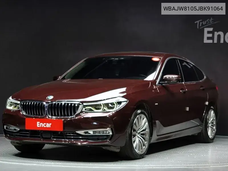 6 Series Gt (G32) 630D xDrive Luxury VIN: WBAJW8105JBK91064 Lot: 39987624