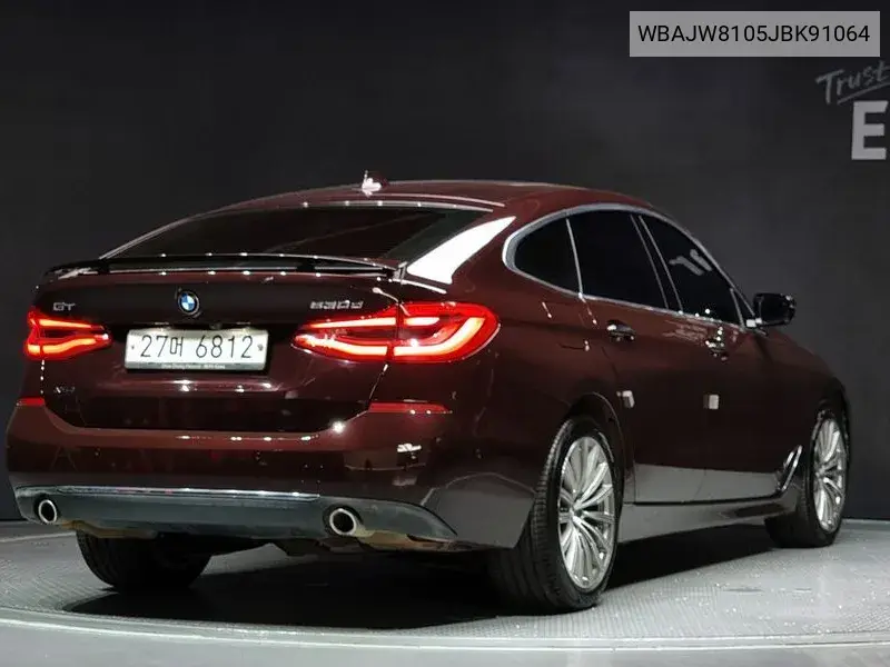 6 Series Gt (G32) 630D xDrive Luxury VIN: WBAJW8105JBK91064 Lot: 39987624
