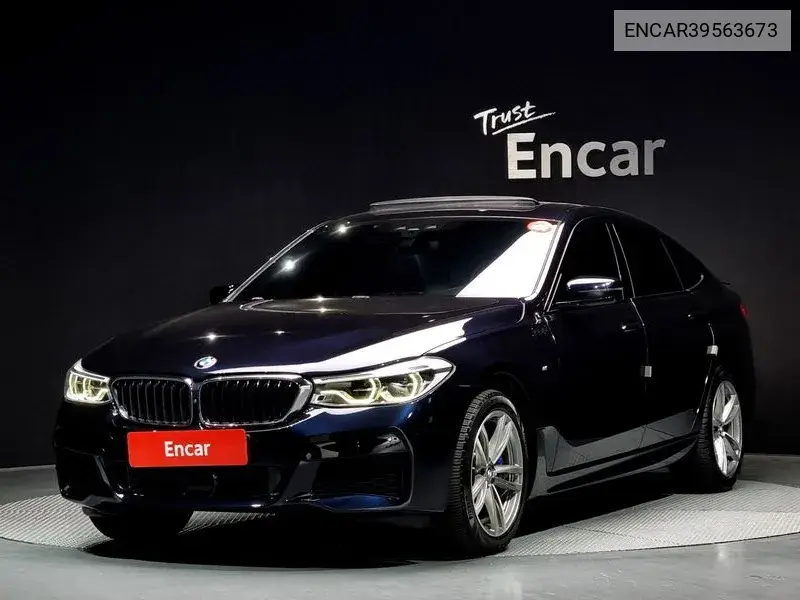 6 Series Gt (G32) 630I xDrive M Sports VIN: ENCAR39563673 Lot: 39563673