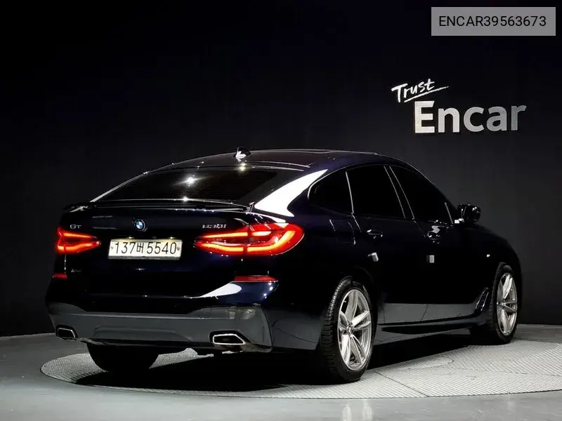 6 Series Gt (G32) 630I xDrive M Sports VIN: ENCAR39563673 Lot: 39563673