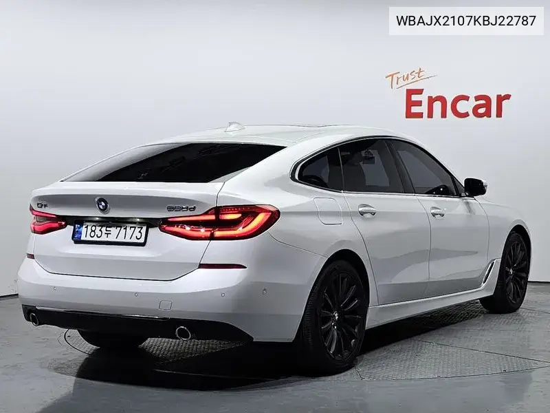 6 Series Gt (G32) 620D Luxury VIN: WBAJX2107KBJ22787 Lot: 39861460