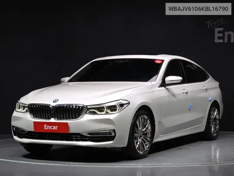 6 Series Gt (G32) 640I xDrive Luxury VIN: WBAJV6106KBL16790 Lot: 39943517