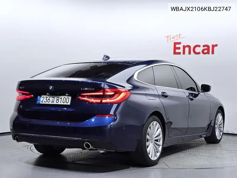 6 Series Gt (G32) 620D Luxury VIN: WBAJX2106KBJ22747 Lot: 39969053