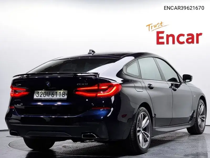6 Series Gt (G32) 630I xDrive M Sports VIN: ENCAR39621670 Lot: 39621670