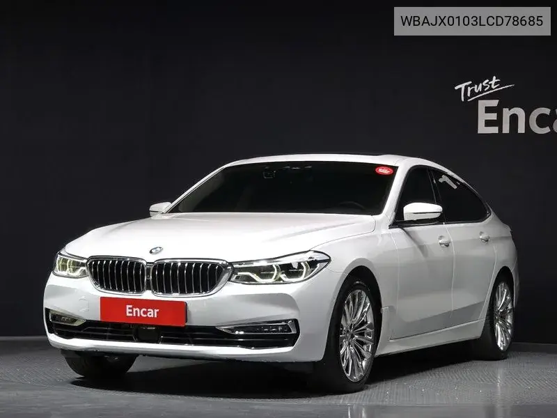 6 Series Gt (G32) 640I xDrive Luxury VIN: WBAJX0103LCD78685 Lot: 39627800