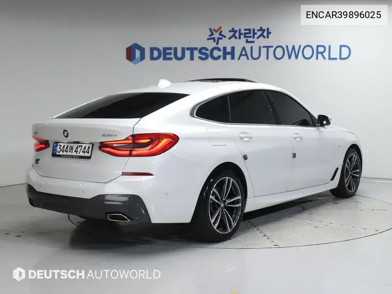 6 Series Gt (G32) 630I xDrive M Sports VIN: ENCAR39896025 Lot: 39896025