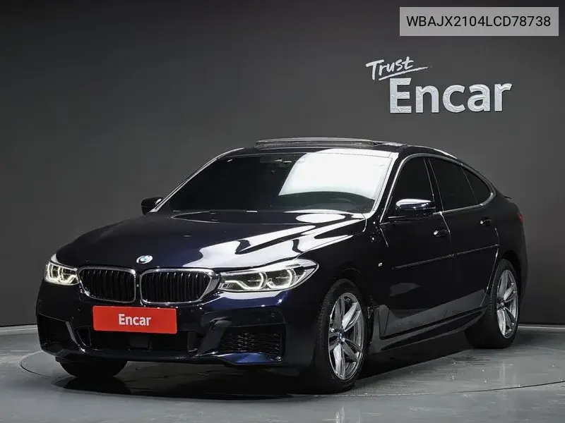 6 Series Gt (G32) 620D M Sports VIN: WBAJX2104LCD78738 Lot: 39931421