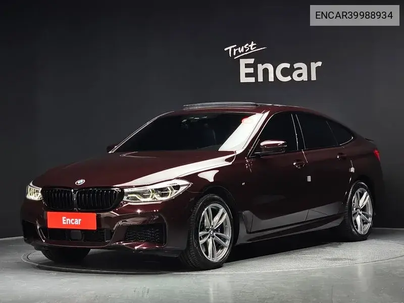 6 Series Gt (G32) 630I xDrive M Sports VIN: ENCAR39988934 Lot: 39988934