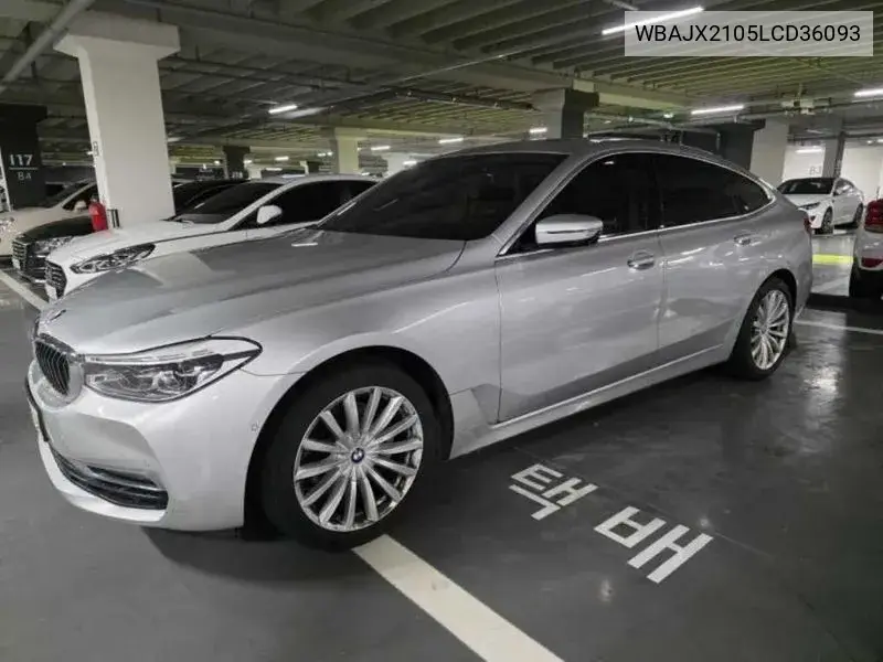 6 Series Gt (G32) 620D Luxury VIN: WBAJX2105LCD36093 Lot: 39992256