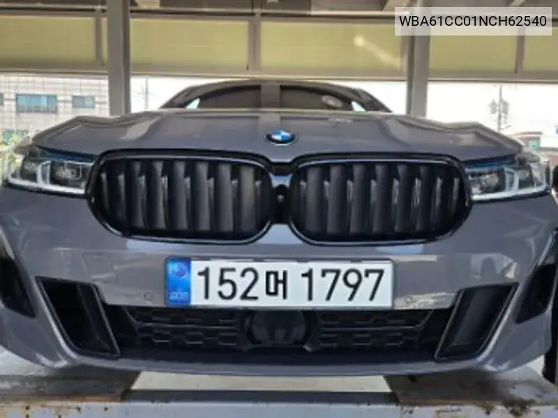 6 Series Gt (G32) 630I xDrive M Sports VIN: WBA61CC01NCH62540 Lot: 39639328
