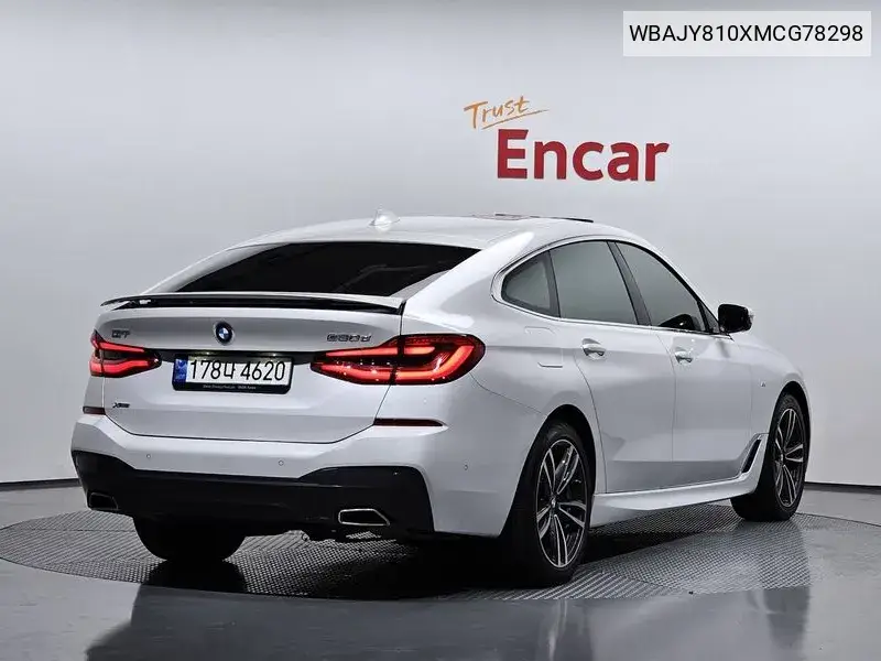 6 Series Gt (G32) 620D M Sports VIN: WBAJY810XMCG78298 Lot: 39844602