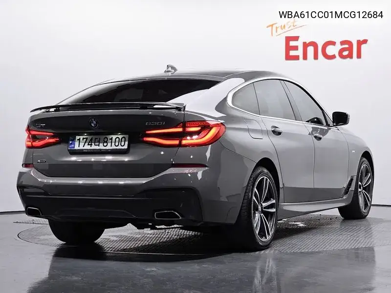 6 Series Gt (G32) 630I xDrive M Sports VIN: WBA61CC01MCG12684 Lot: 39881911