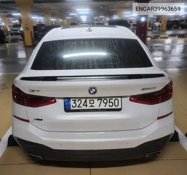 6 Series Gt (G32) 630I xDrive M Sports VIN: ENCAR39963659 Lot: 39963659