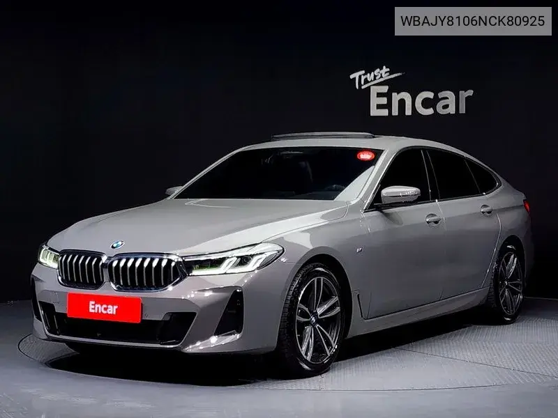 6 Series Gt (G32) 620D M Sports VIN: WBAJY8106NCK80925 Lot: 39602213