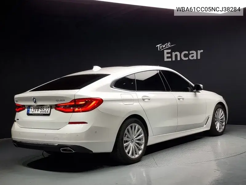 6 Series Gt (G32) 630I xDrive Luxury VIN: WBA61CC05NCJ38284 Lot: 39614062