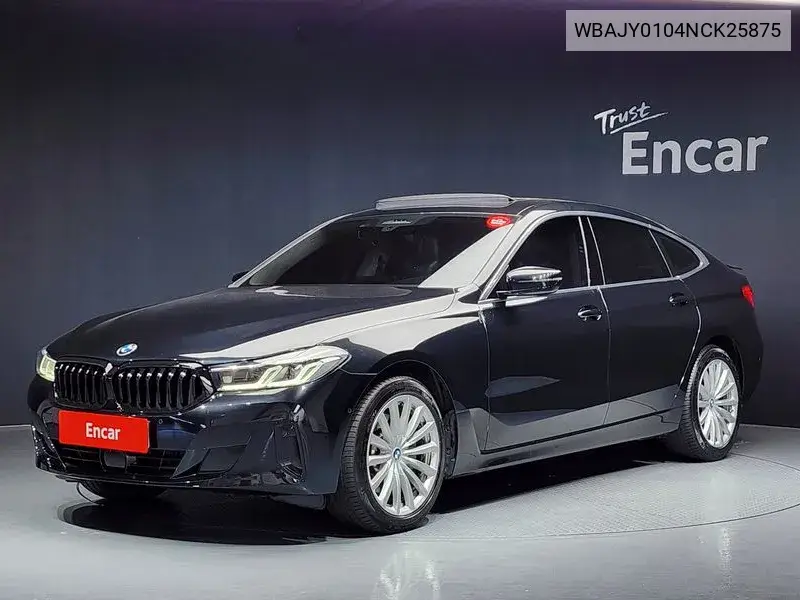 6 Series Gt (G32) 620D xDrive Luxury VIN: WBAJY0104NCK25875 Lot: 39801890