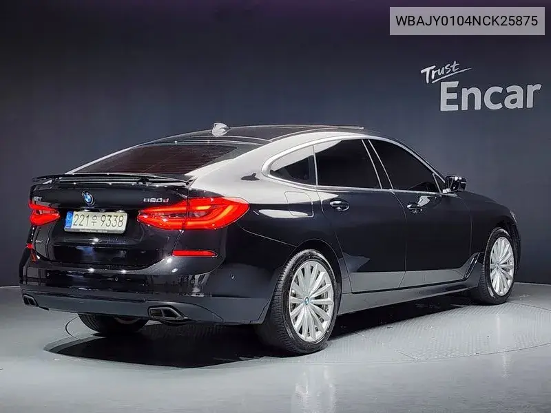 6 Series Gt (G32) 620D xDrive Luxury VIN: WBAJY0104NCK25875 Lot: 39801890
