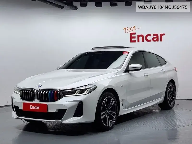 6 Series Gt (G32) 620D xDrive M Sports VIN: WBAJY0104NCJ56475 Lot: 39815014