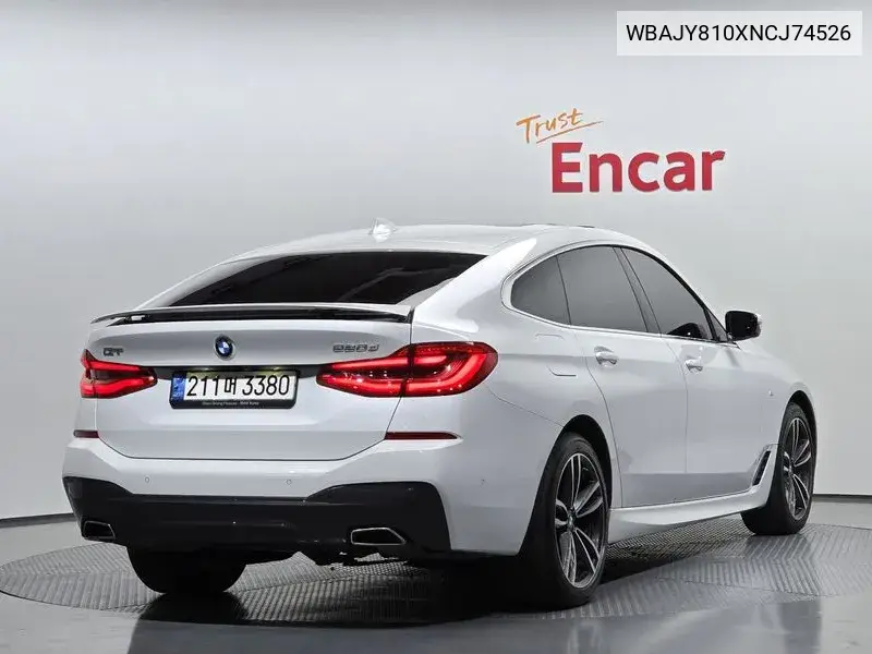 6 Series Gt (G32) 620D M Sports VIN: WBAJY810XNCJ74526 Lot: 39844720