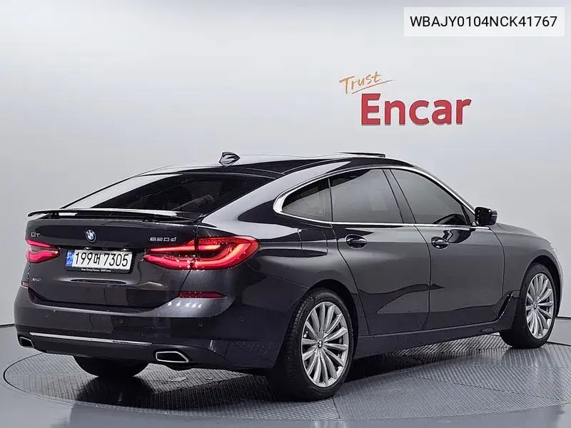 6 Series Gt (G32) 620D xDrive Luxury VIN: WBAJY0104NCK41767 Lot: 39885660