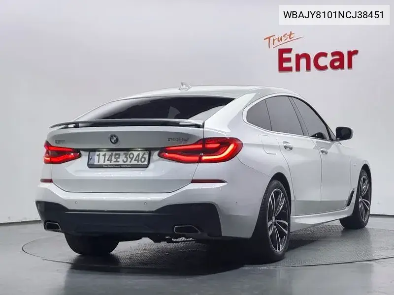 6 Series Gt (G32) 620D M Sports VIN: WBAJY8101NCJ38451 Lot: 39892457