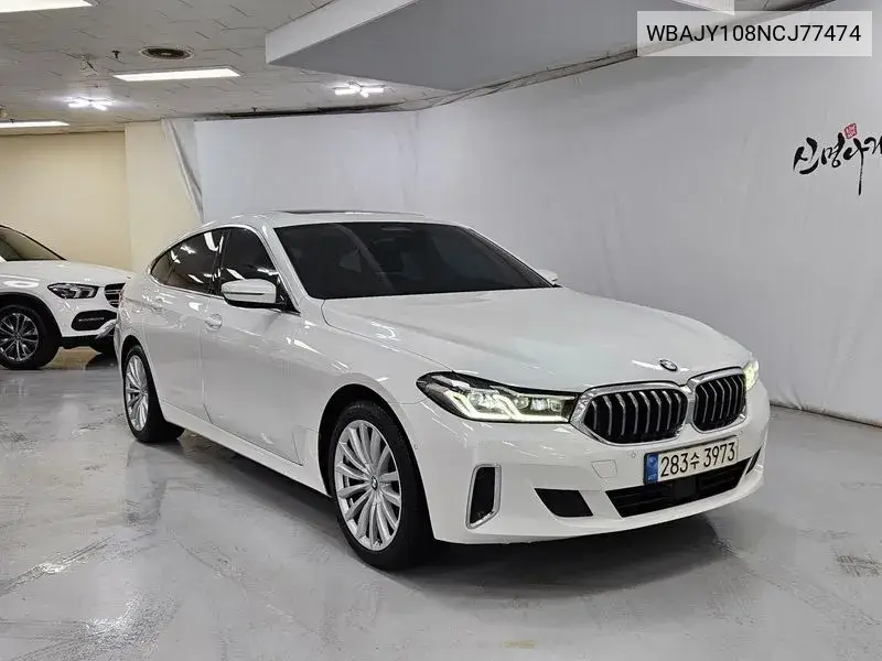 6 Series Gt (G32) 620D xDrive Luxury VIN: WBAJY108NCJ77474 Lot: 39912486
