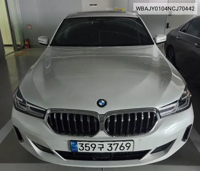 6 Series Gt (G32) 620D xDrive Luxury VIN: WBAJY0104NCJ70442 Lot: 39986691