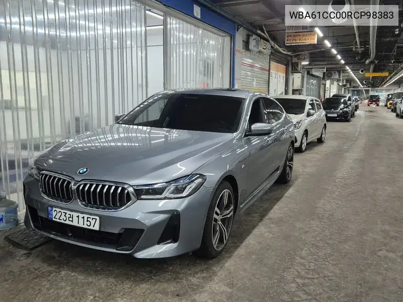 6 Series Gt (G32) 630I xDrive M Sports VIN: WBA61CC00RCP98383 Lot: 39955519