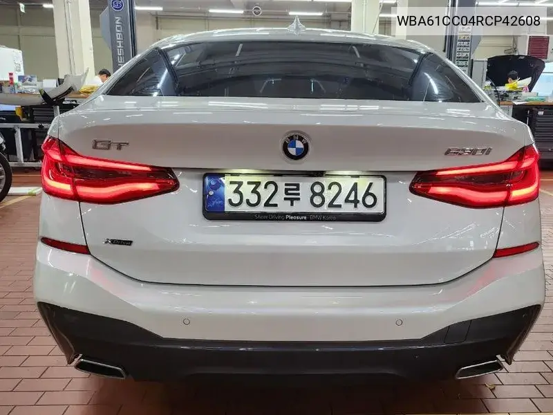 6 Series Gt (G32) 630I xDrive M Sports VIN: WBA61CC04RCP42608 Lot: 39958174