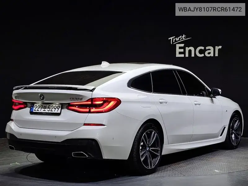 6 Series Gt (G32) 620D M Sports VIN: WBAJY8107RCR61472 Lot: 39639618