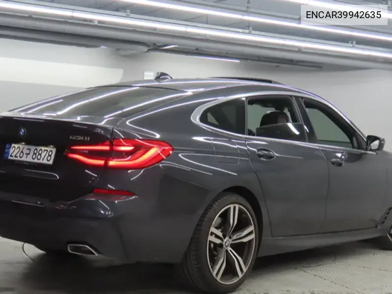 6 Series Gt (G32) 630I xDrive M Sports VIN: ENCAR39942635 Lot: 39942635