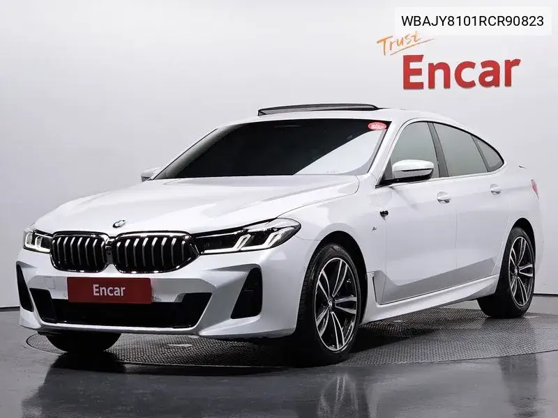 6 Series Gt (G32) 620D M Sports VIN: WBAJY8101RCR90823 Lot: 39953419
