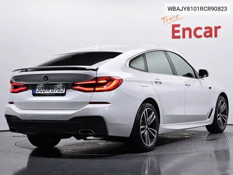 6 Series Gt (G32) 620D M Sports VIN: WBAJY8101RCR90823 Lot: 39953419