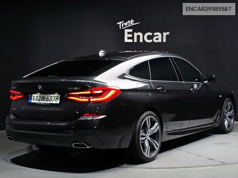 6 Series Gt (G32) 630I xDrive M Sports VIN: ENCAR39989587 Lot: 39989587